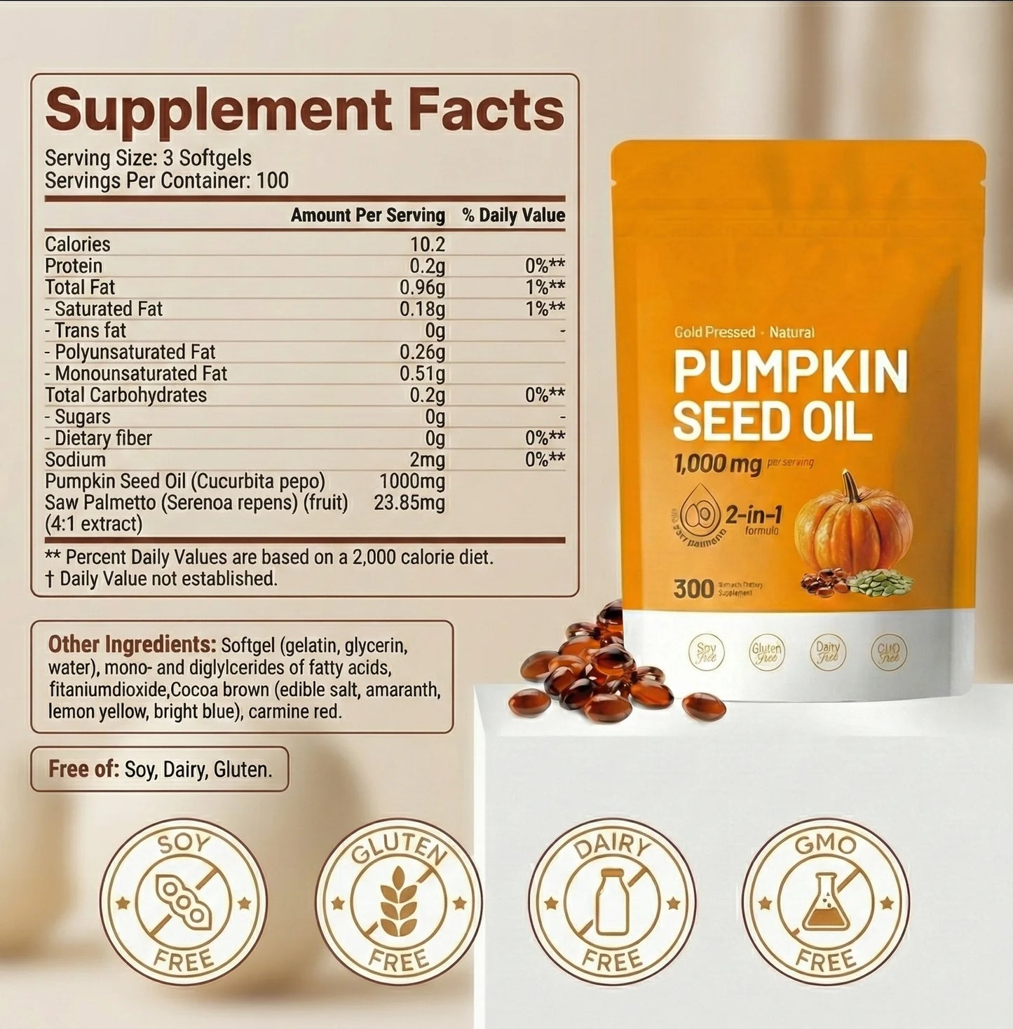 NuLabs Pumpkin Seed Oil